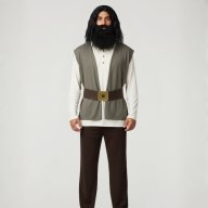 disfraz  hagrid - harry potter _ hombre adulto